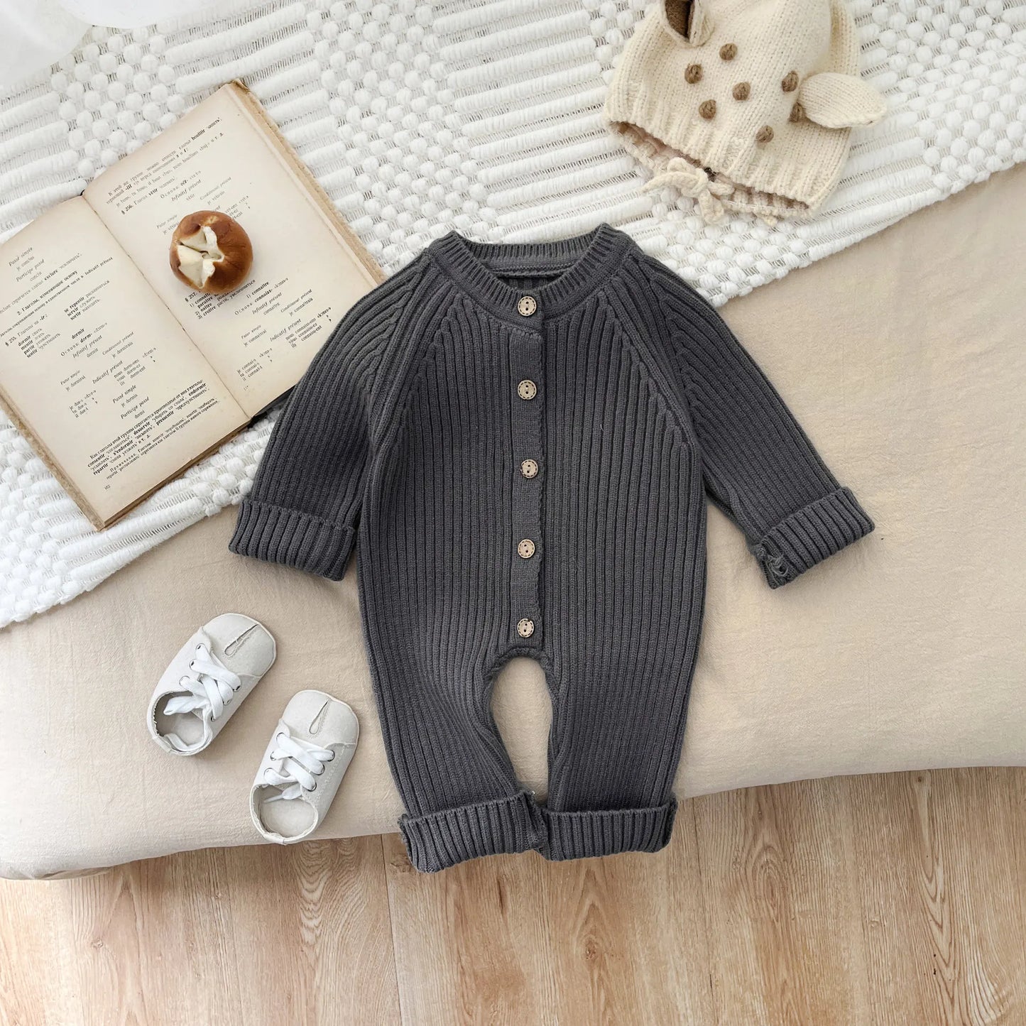 Comfortable & Stylish – Knitted Romper