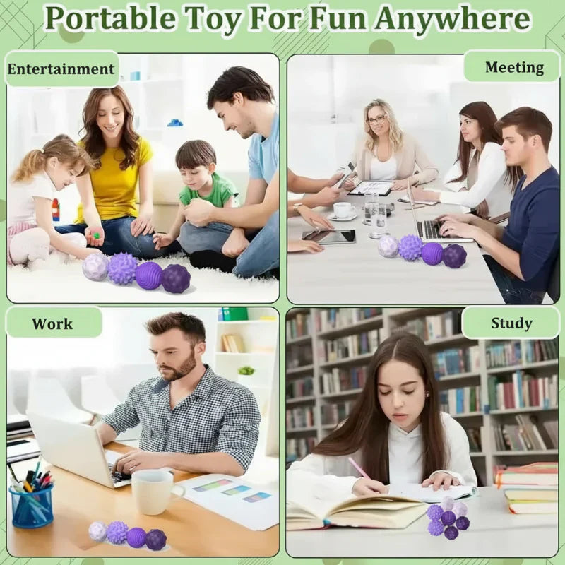 Soothing & Play – Magnetic Silicone Balls