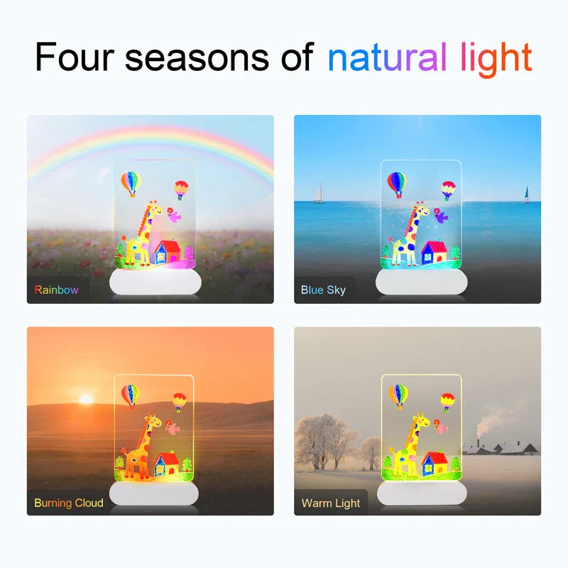 Illuminated Fantasies - Drawing Board with LED