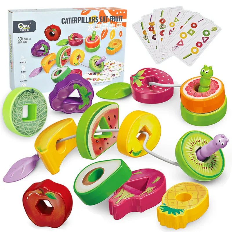 Fine motor skills - Fruit Beads Toys