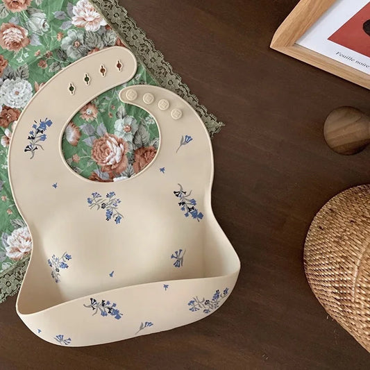 Waterproof & Fashionable - Silicone Infant Bib