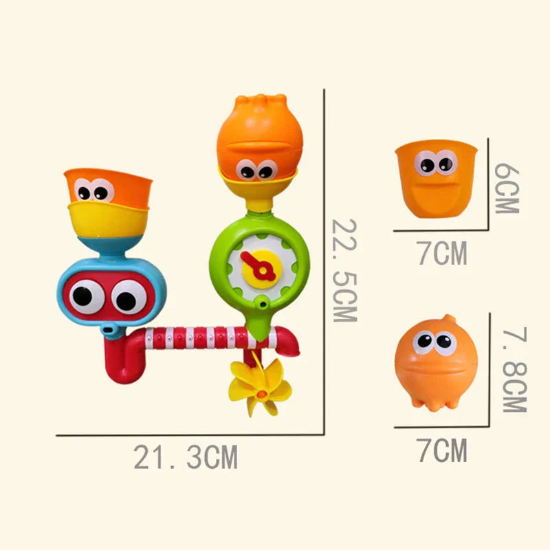 Turn & Splash Water Play - Baby Bath Toys