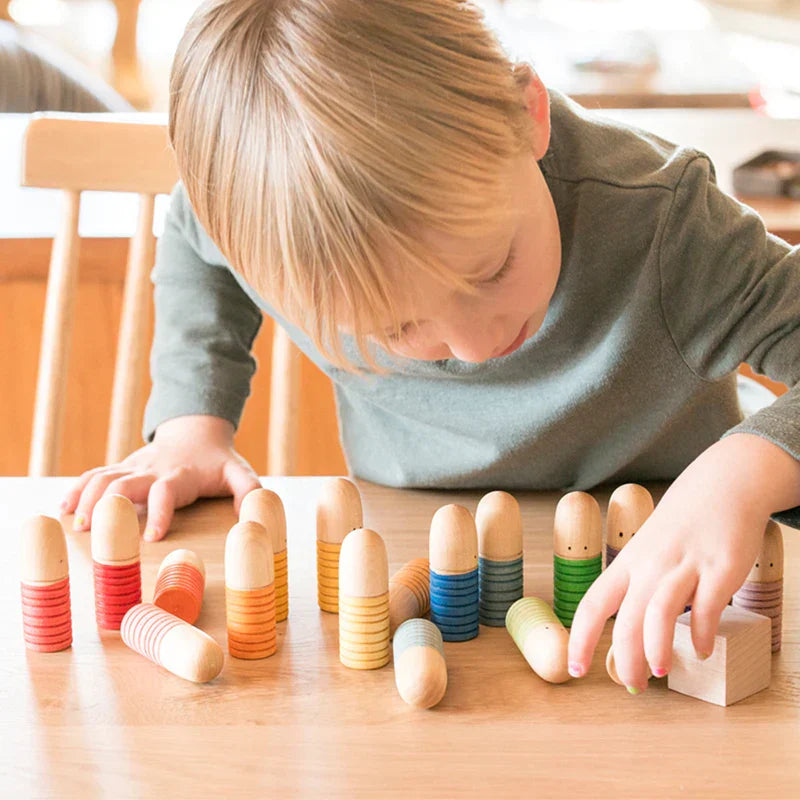 Innovative Coloring Fun – Wooden Coloring Play Set