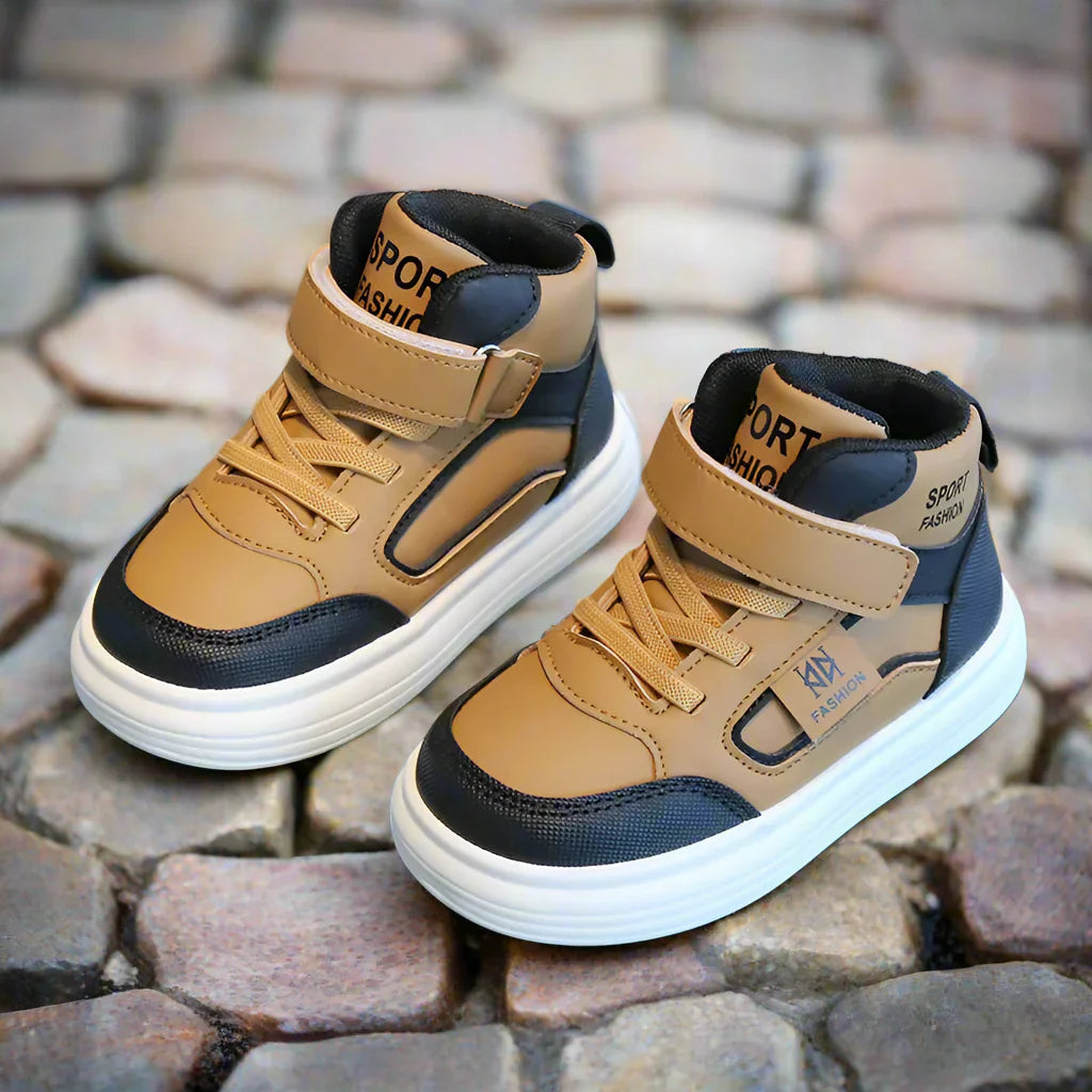 Comfortable & Flexible – High-Top Sneakers