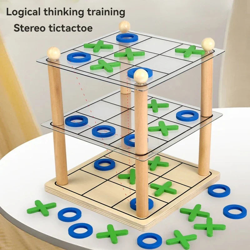 Educational & Clever – Tic-Tac-Toe 3D