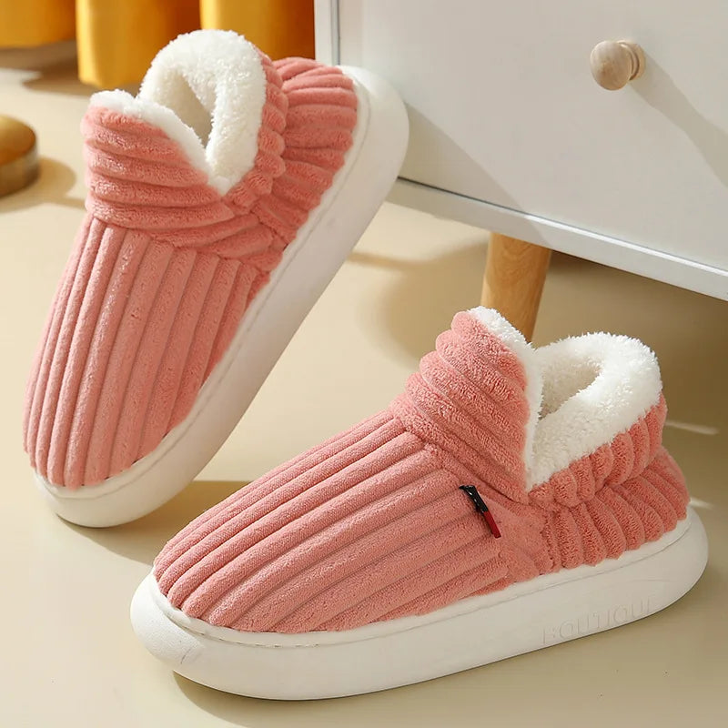 Cuddly Plush & Warm – Anti-Slip Slippers