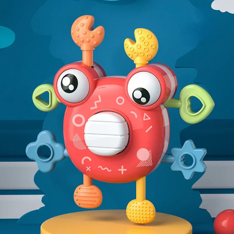 Grab & Pull Play - Crab Sensory Biting Toys