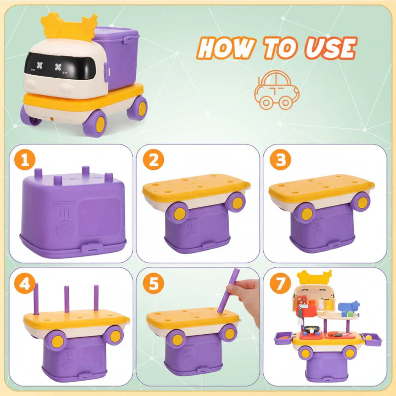 Interactive & Innovative – Car Kitchen Play Set