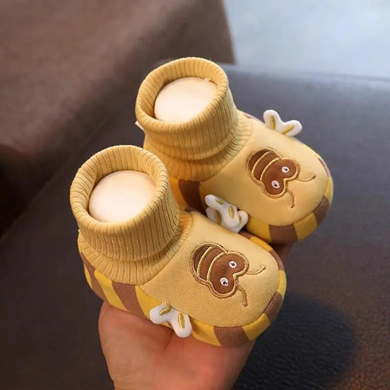 Non-Slip Soles - Toddler Indoor Shoes