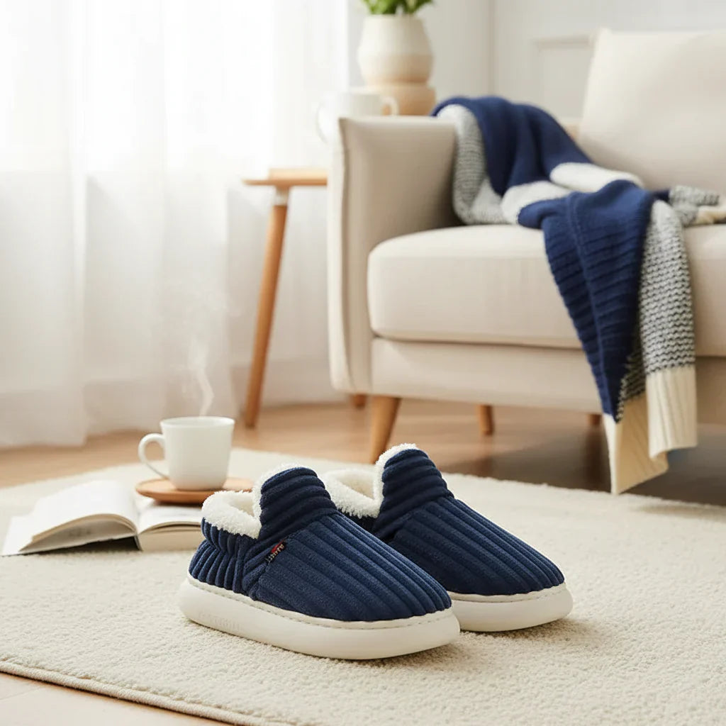 Cuddly Plush & Warm – Anti-Slip Slippers