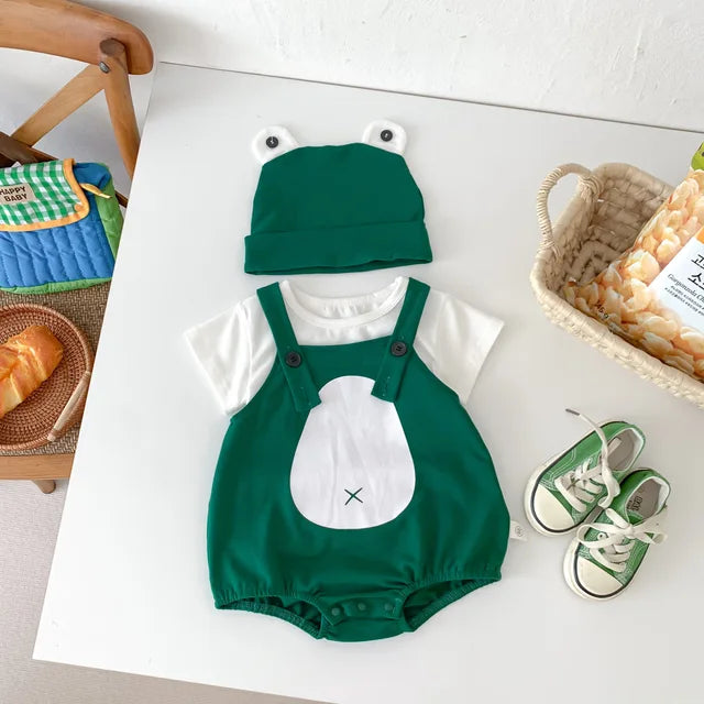 Plush & Comfortable - Frog Babysuit