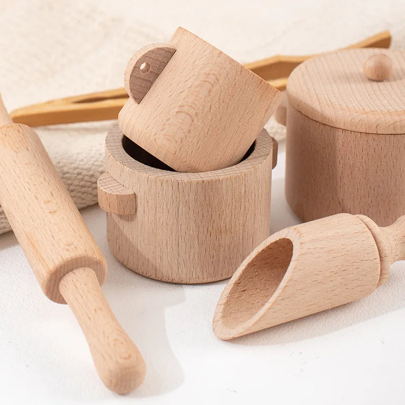 Educational & Play – Wooden Kitchen Play Set