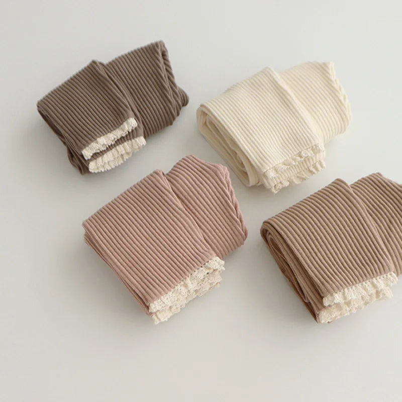 Plush & Comfortable - Rib Fabric Leggings