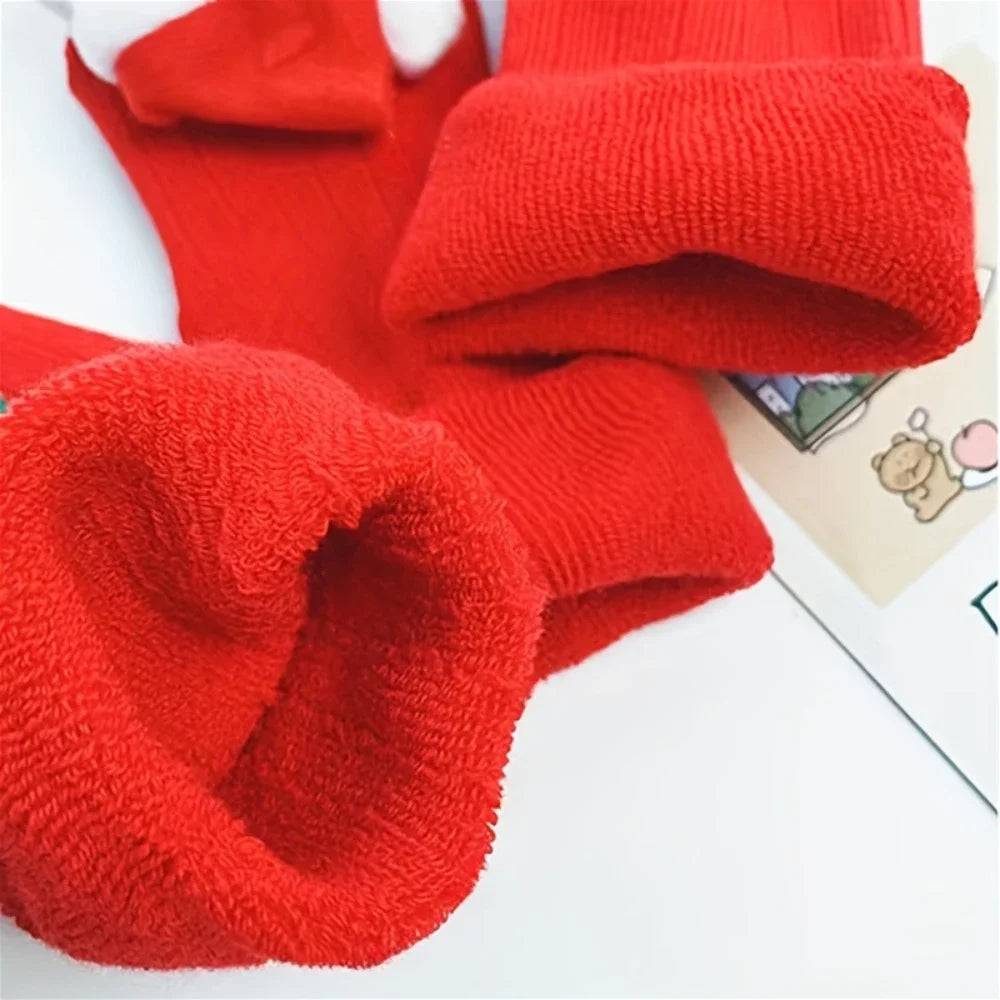 Thick & Comfortable – Winter Christmas Socks with Santa
