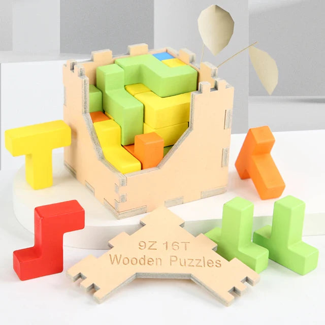 Train is brein - 3D Tetris Brain-teaser