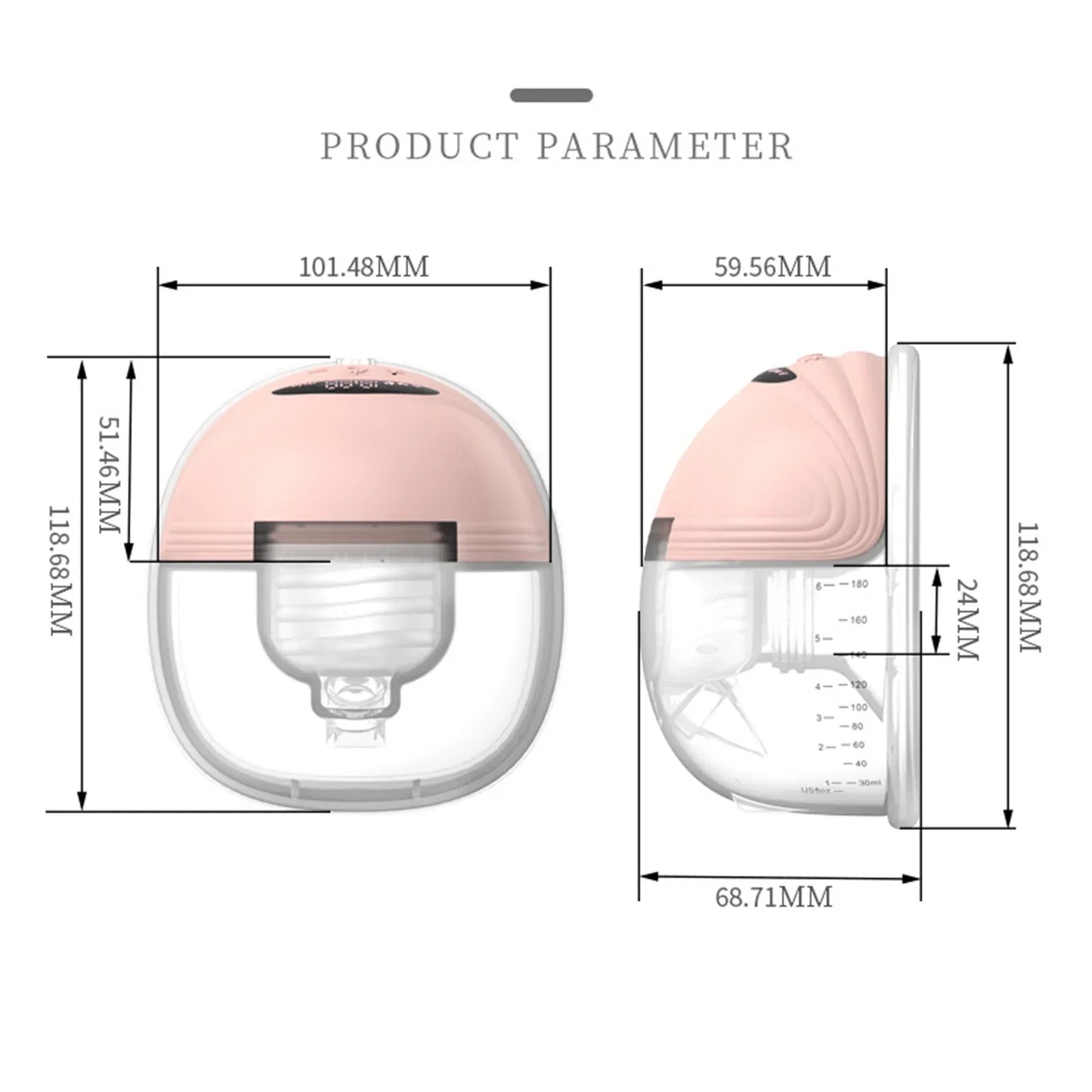 Silent & Safe - Handsfree breast pump