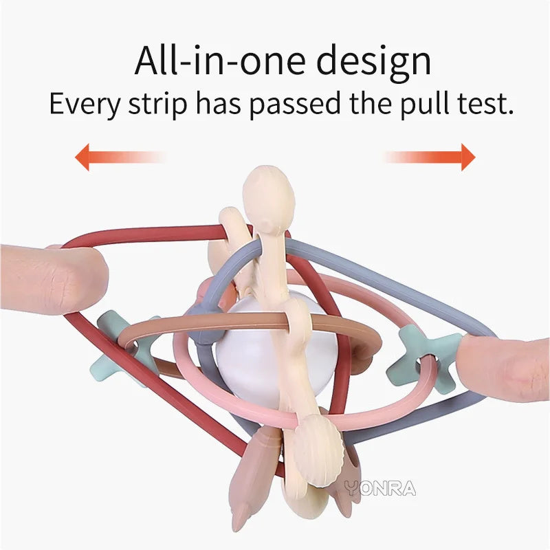 Soft Grab Play - Baby Silicone Teething Toys