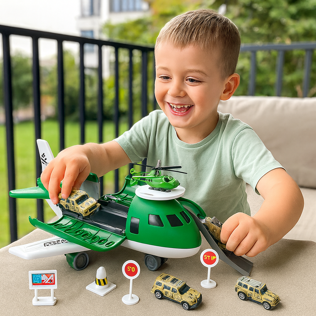 Interactive & Educational – Airport Play Kit With Vehicles