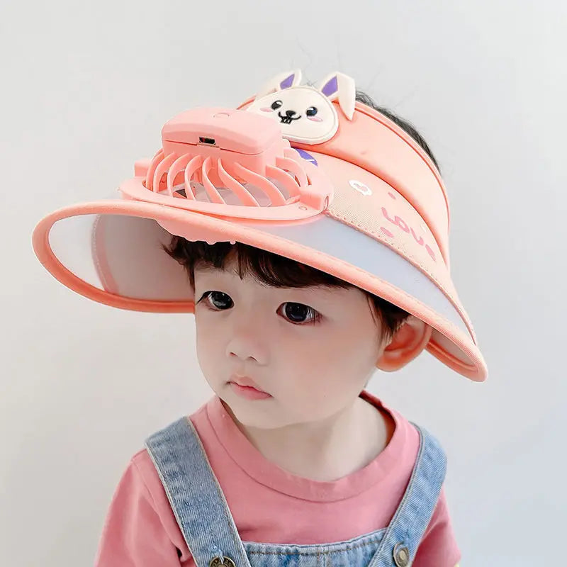 Keep The Head Cool - Fan Hat