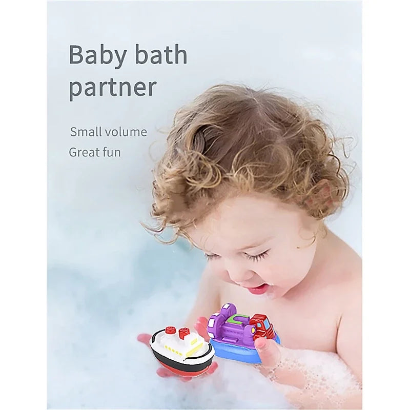 Splash Play in Bath - Toy Boats