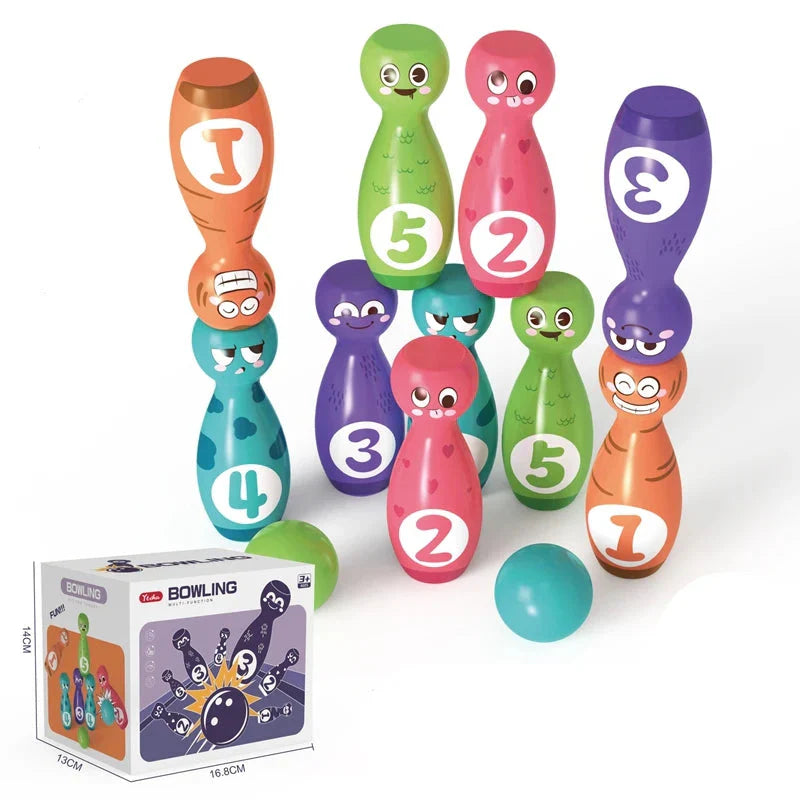 Colorful & Play - Toy Bowling Set