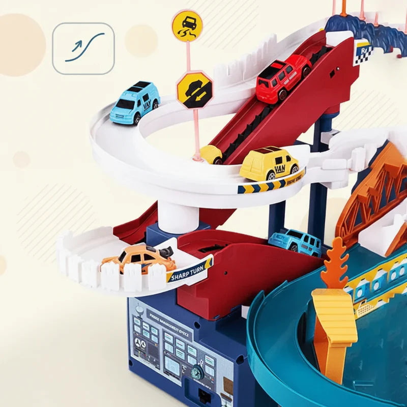 Cool & Educational – Dino Race Track with Cars