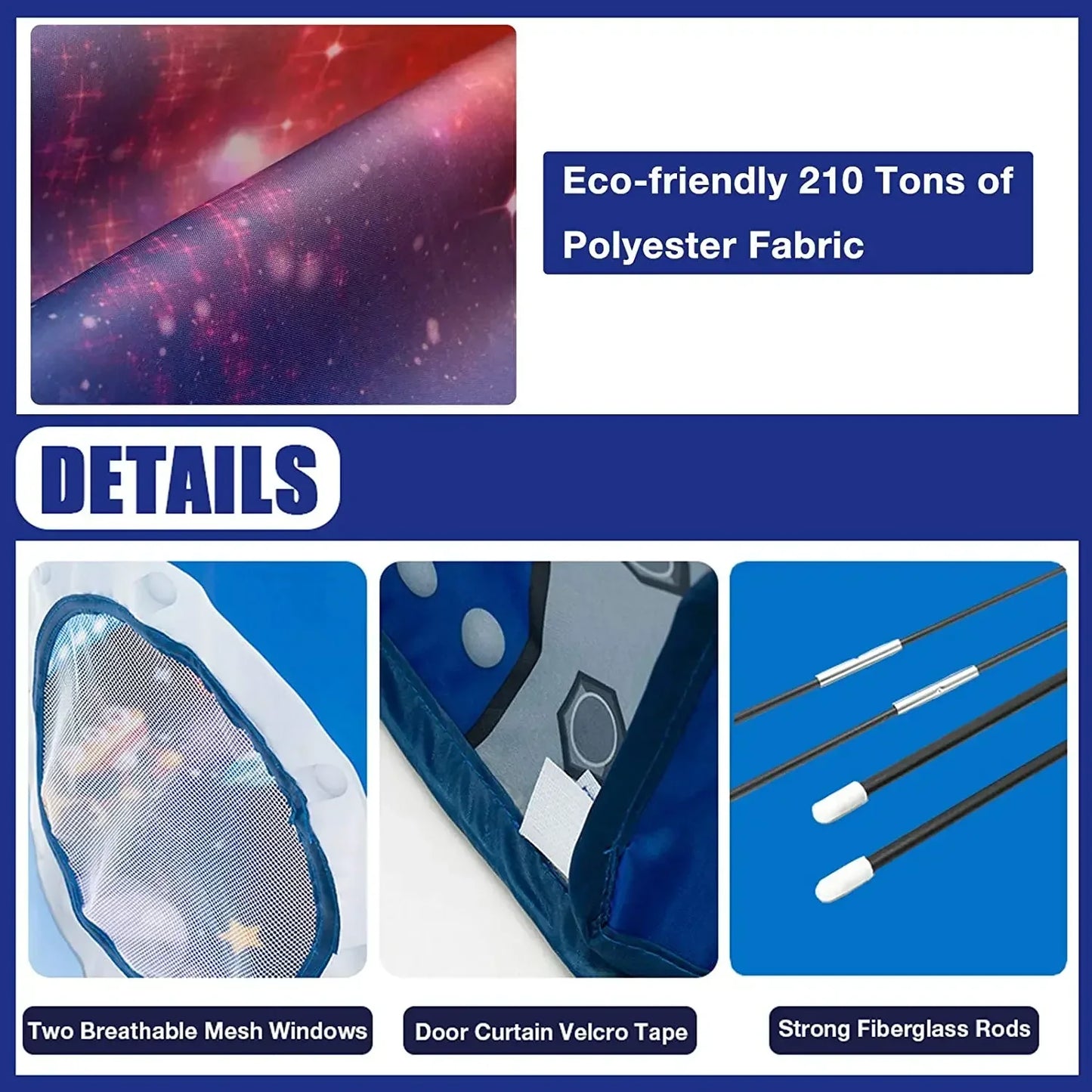 Space Adventure Pop-up - Children's tent