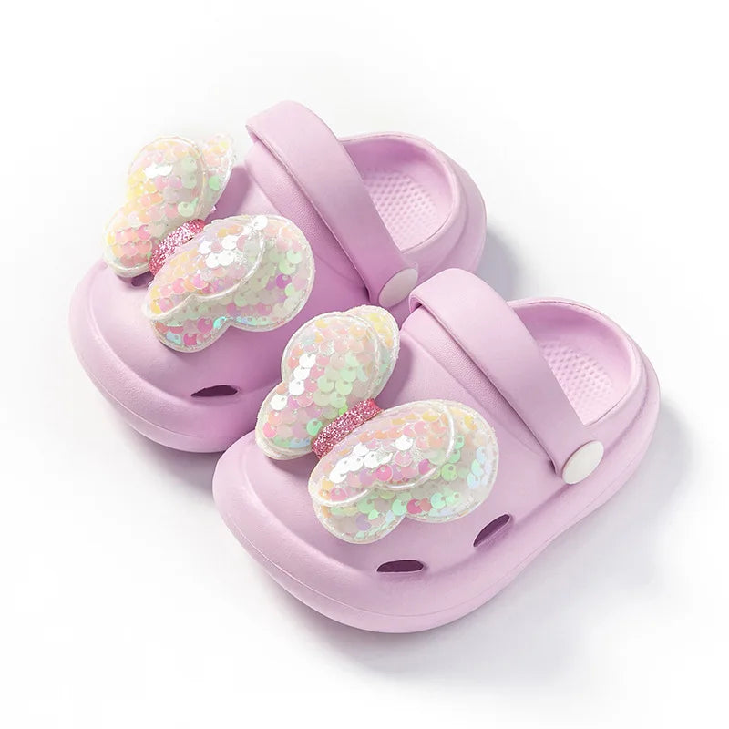 Plush Sandals - Girls Slippers