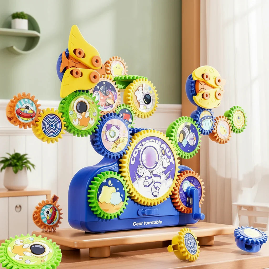 Educational & Play – 3D Electric Gear Play Set