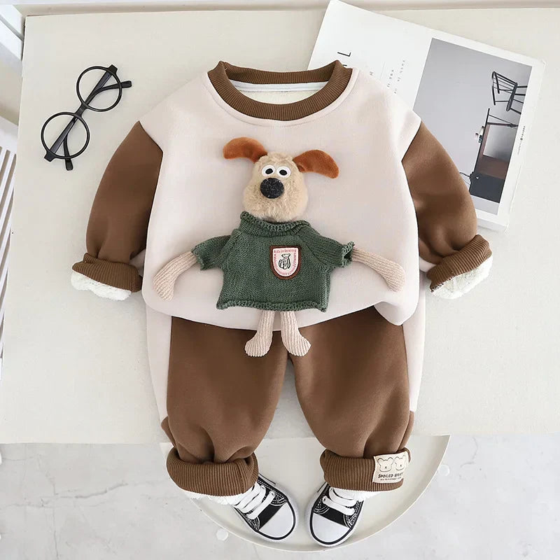 Warm & Soft - Autumn Jogging Suit for Children