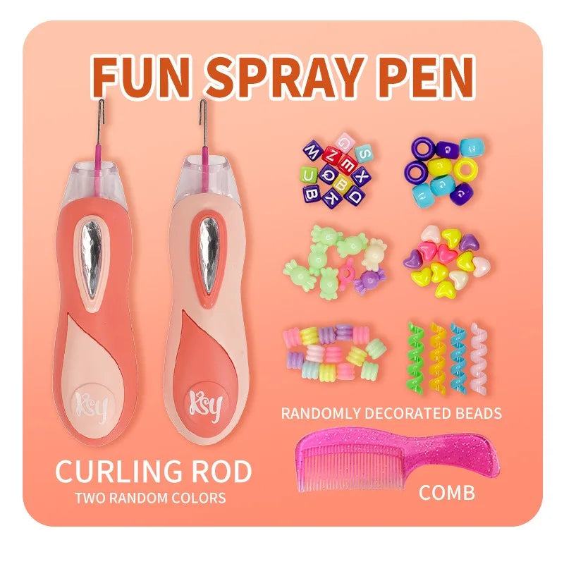 DIY Braiding Play - Hair Braiding Machine