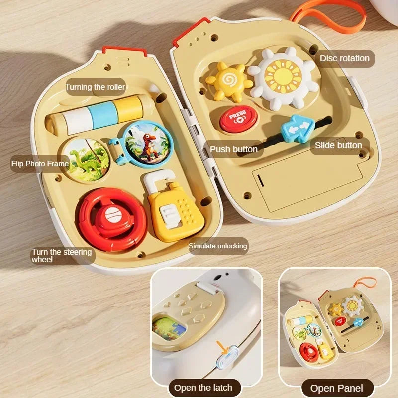 Interactive Activity Board - Montessori Toys