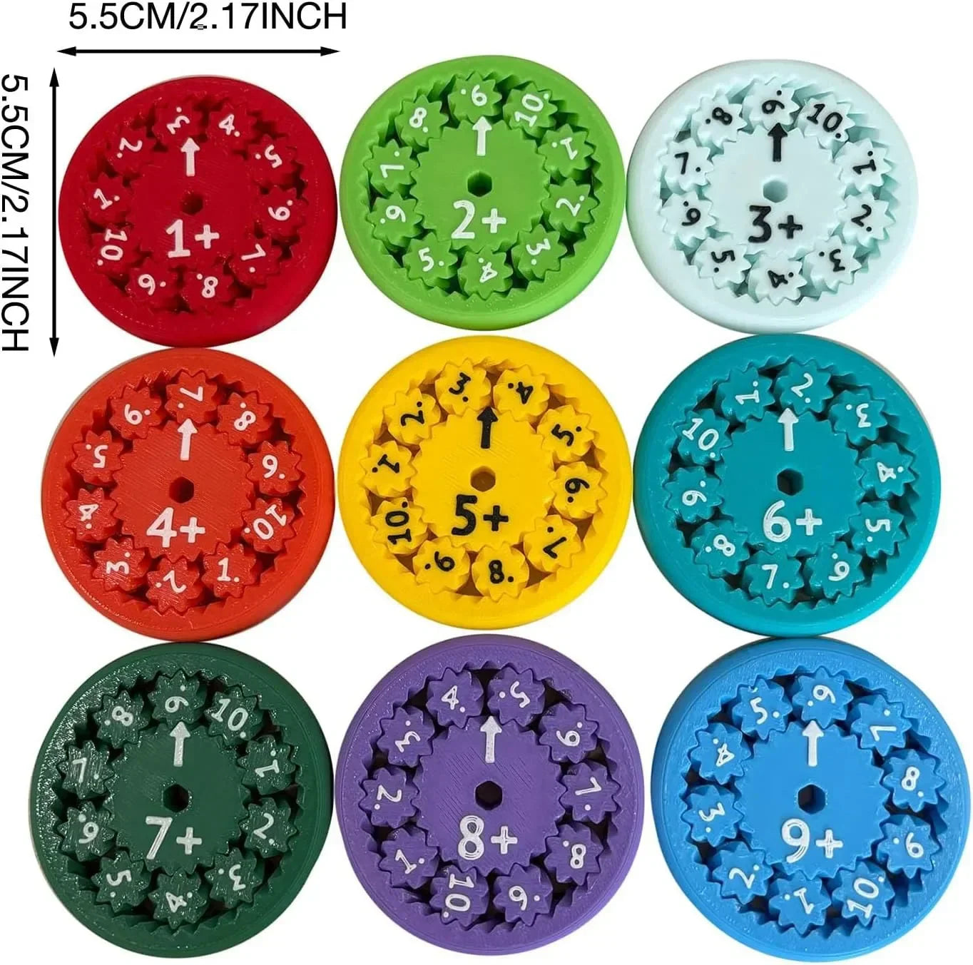 Counting & Spinning – Math Fidget
