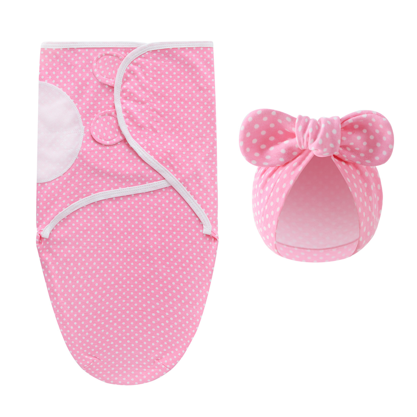 Peace & Comfort – Luxury Swaddle Blanket with Hat