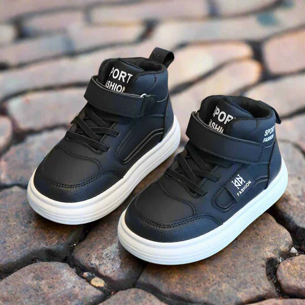 Comfortable & Flexible – High-Top Sneakers