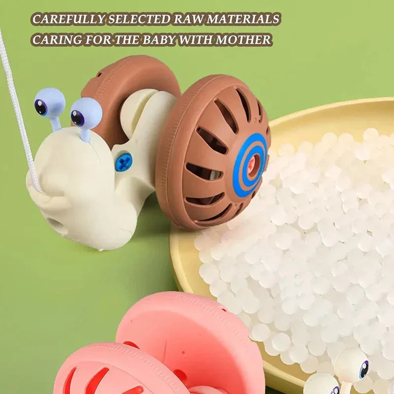 Snail on the go - Walking rope toy