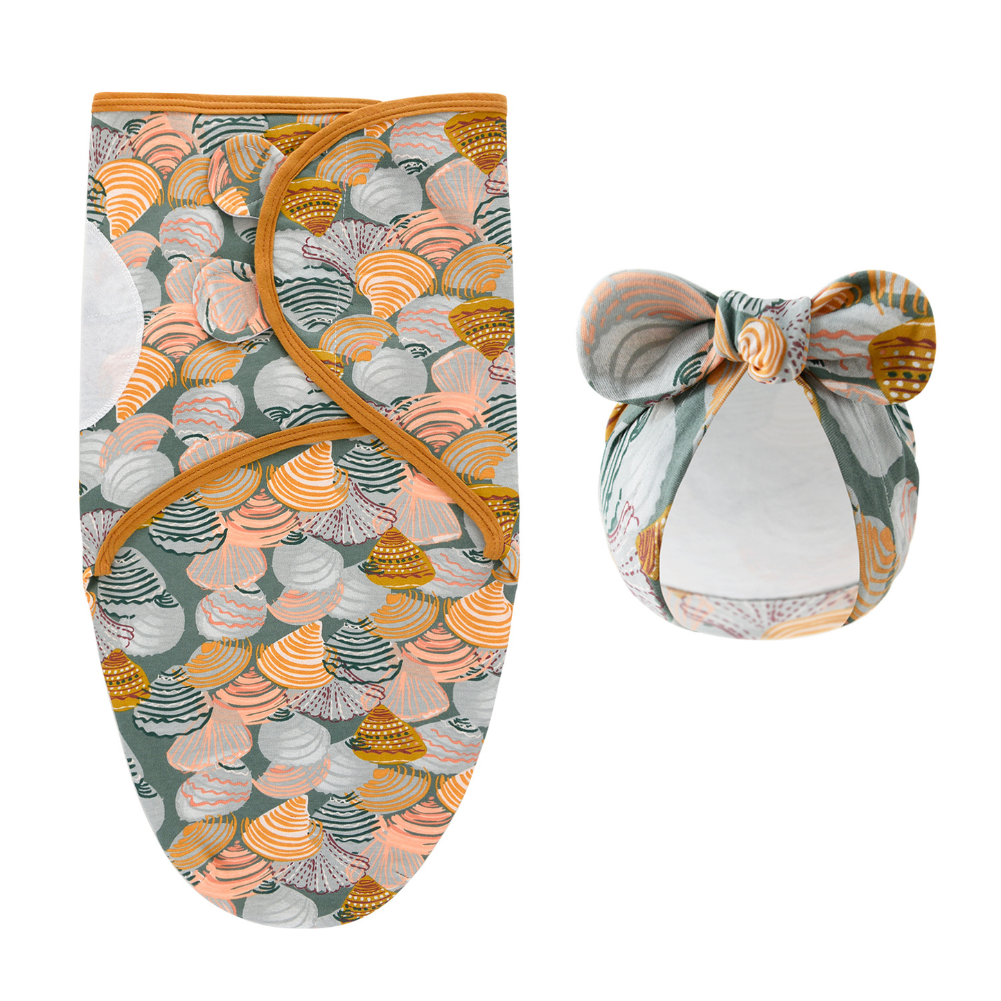 Peace & Comfort – Luxury Swaddle Blanket with Hat