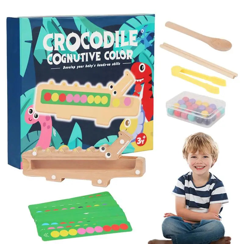 Crocodile Colour Party - Colouring Activity