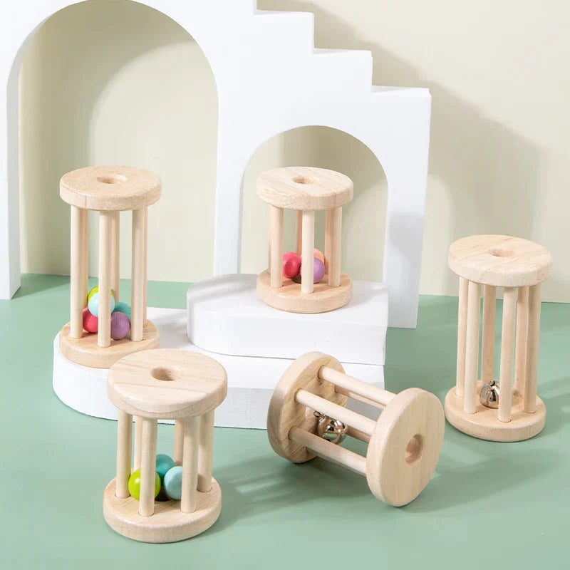 Merry Roller Cage - Wood Rattle Toys