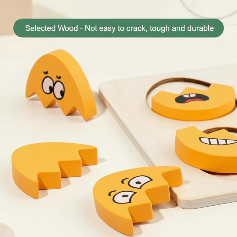 Educational to Deal with Emotions – Facial Expression Puzzle