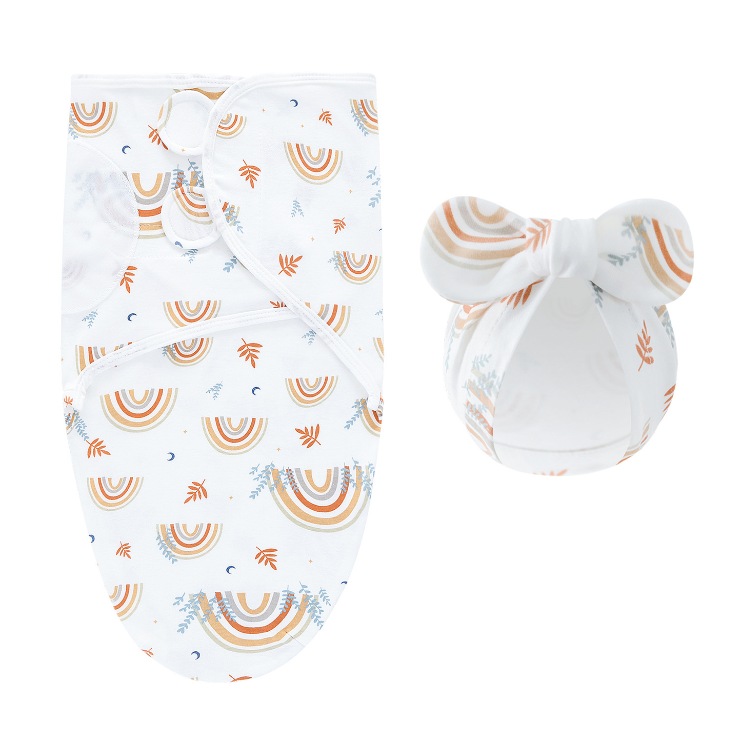 Peace & Comfort – Luxury Swaddle Blanket with Hat