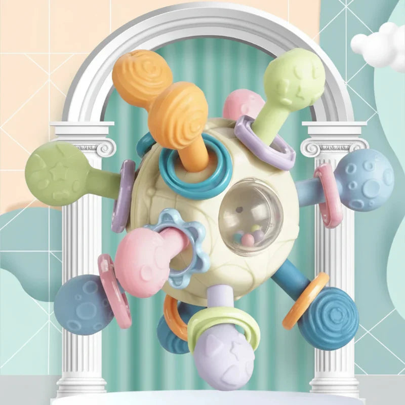 Plush & Safe – 3-in-1 Silicone Teether