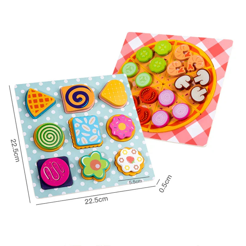 Stimulate Creativity & Motor Skills - Children's Pizza & Cookie Kit