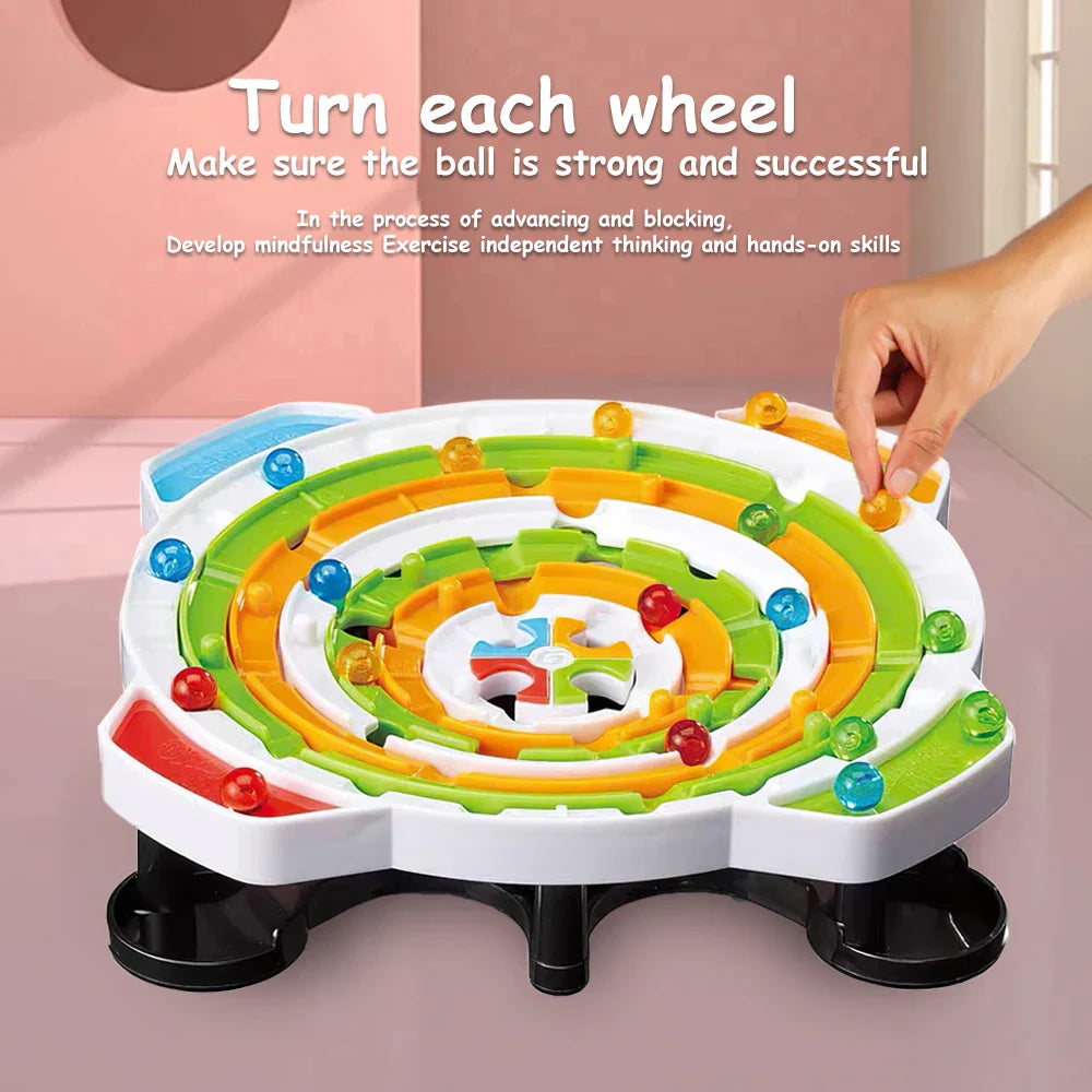 Smart Heads - Strategic Ball Puzzle Activity