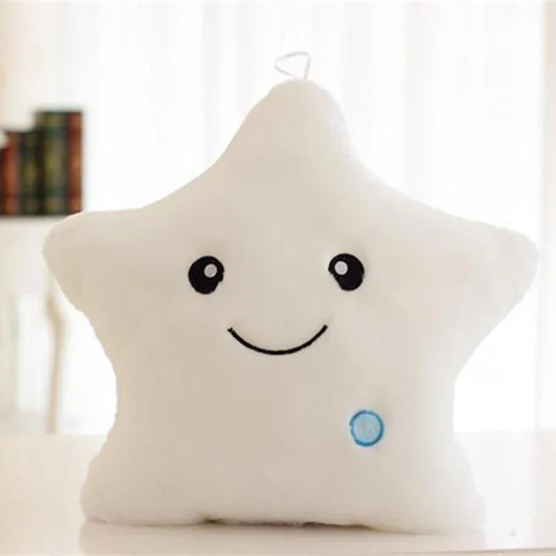 Star fun in bed - Luminous Stuffed Pillow