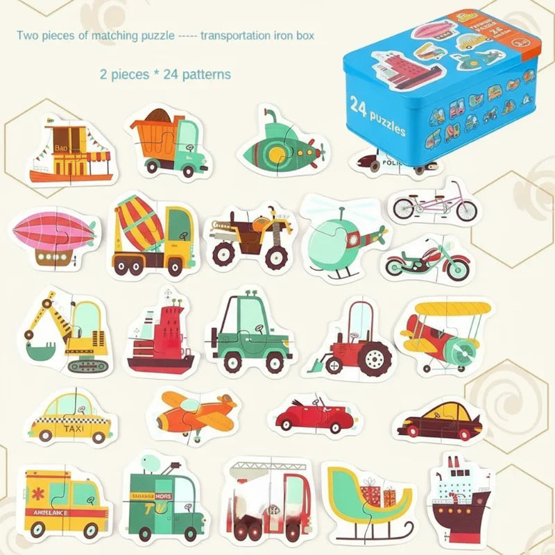 Educational & Playing – 3D Wooden Puzzle