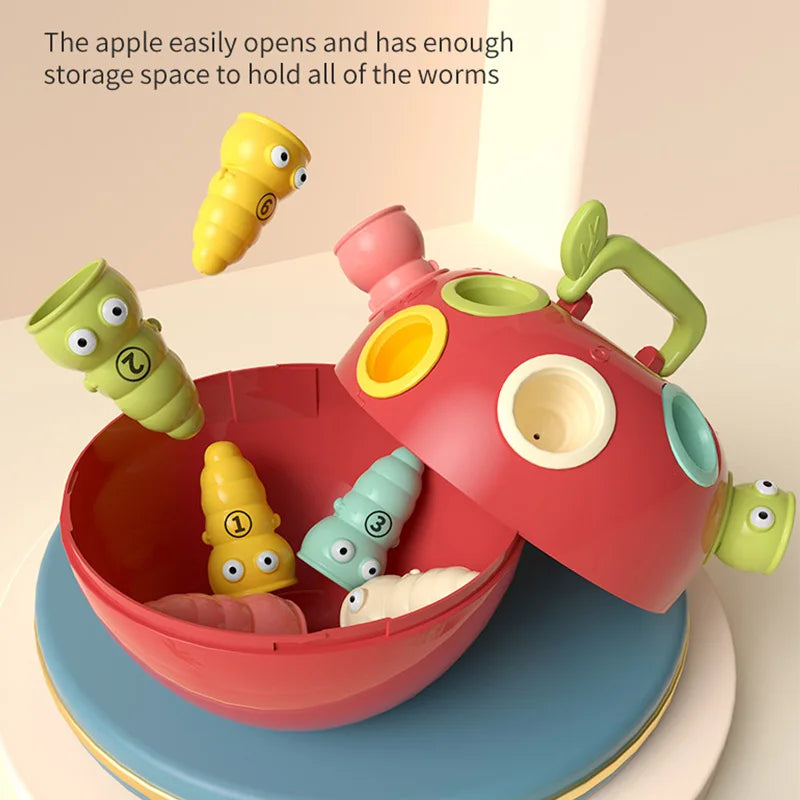 Clever Stacking – Apple & Worm game