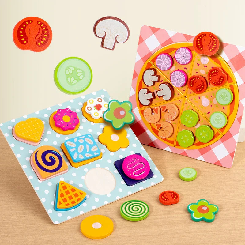 Stimulate Creativity & Motor Skills - Children's Pizza & Cookie Kit