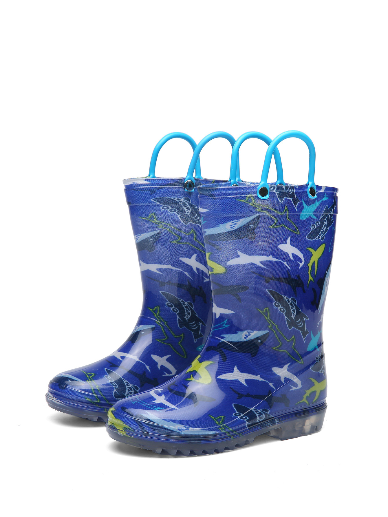 Easy & Waterproof – Rain Boots with Print & Loop