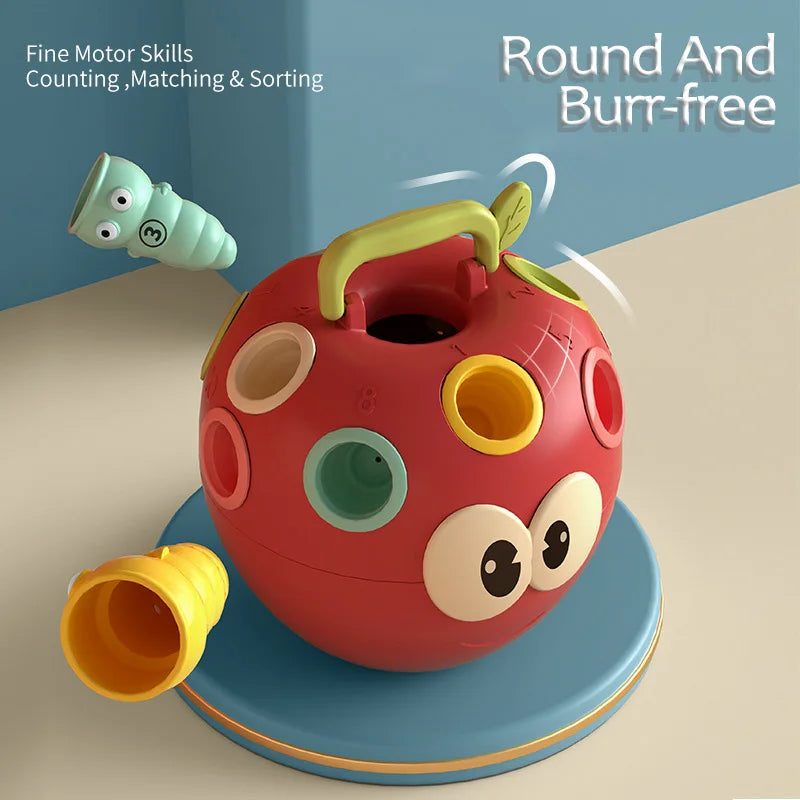 Clever Stacking – Apple & Worm game